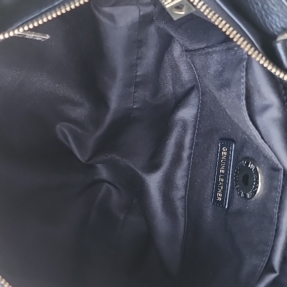 LOVE MOSCHINO Milano BORSA Black Leather Chain Strap Bag - Picture 12 of 13